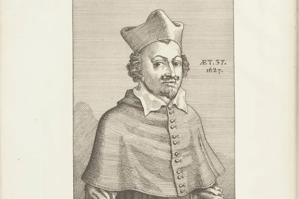 Portrait of Urbain Grandier, 17th-century engraving